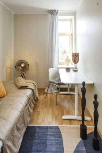 Lovely single bedroom near Riga central station - Gallery - 6