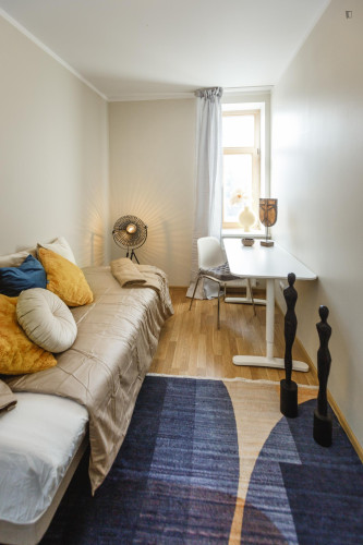 Lovely single bedroom near Riga central station - Gallery - 5
