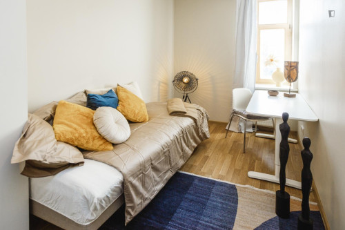 Lovely single bedroom near Riga central station - Gallery - 7