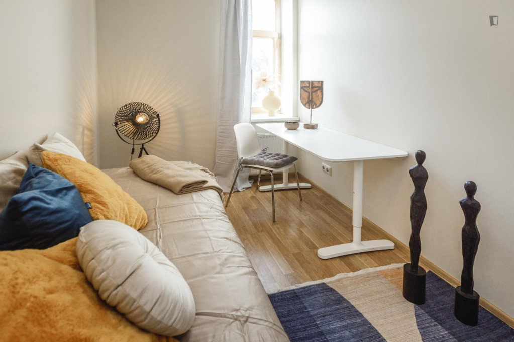 Lovely single bedroom near Riga central station