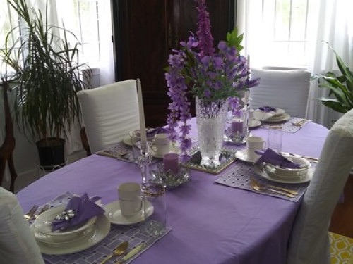 Serene & cozy with a country flare.