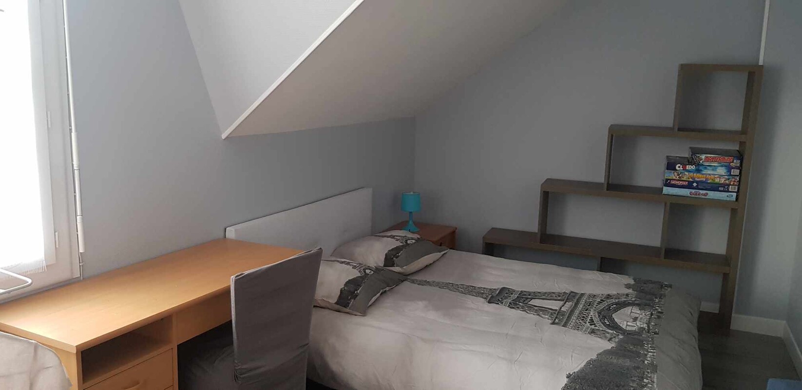 Chambre De V (côté Cour)(Single Bed) - La Maison de Flo - Gallery - 1