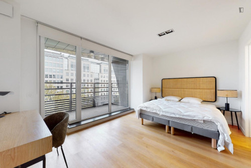 Alluring 1 bedroom apartment near Madou metro station