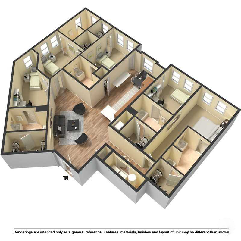 5 Bedroom Flat - The Blake - Gallery - 1