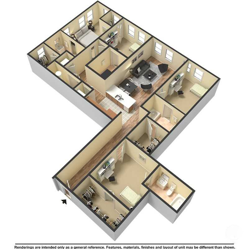 4 Bedroom Flat - The Blake - Gallery - 1