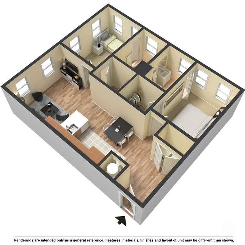 2 Bedroom Flat - The Blake - Gallery - 1