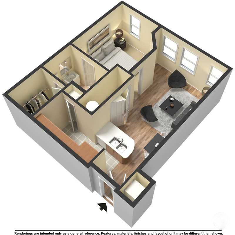 1 Bedroom Flat - The Blake - Gallery - 1