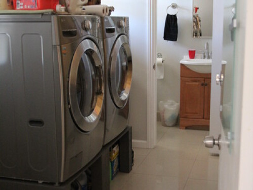 Friendly family in the suburbs