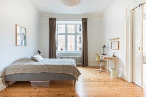 Pleasant single bedroom in well-connected Indre By