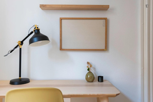 Pleasant single bedroom in well-connected Indre By