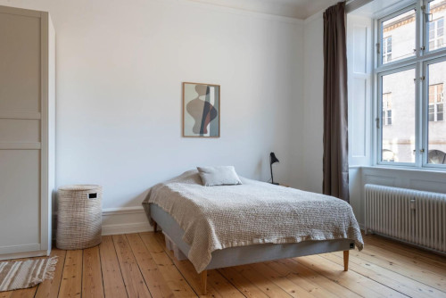 Pleasant single bedroom in well-connected Indre By