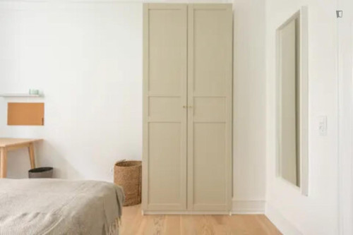Elegant double bedroom in Frederiksberg C