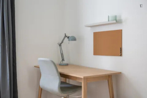 Elegant double bedroom in Frederiksberg C