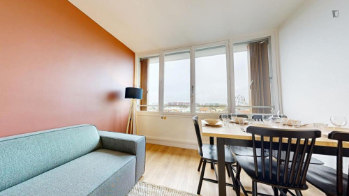 Big double bedroom in Pantin - Gallery - 5