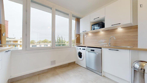 Big double bedroom in Pantin - Gallery - 8