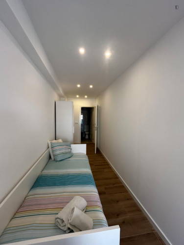 Sunny ensuite bedroom