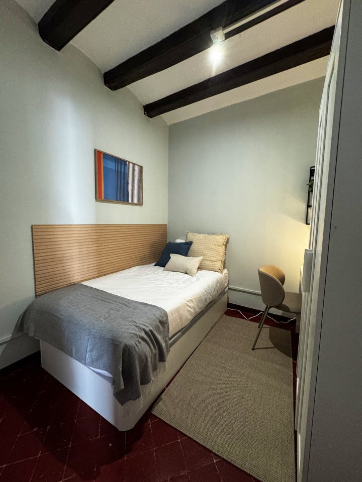  Room 3  -  Spacious Coliving Apartment in Dynamic Ciutat Vella, Steps from MACBA and Restaurants  - Gallery -  3