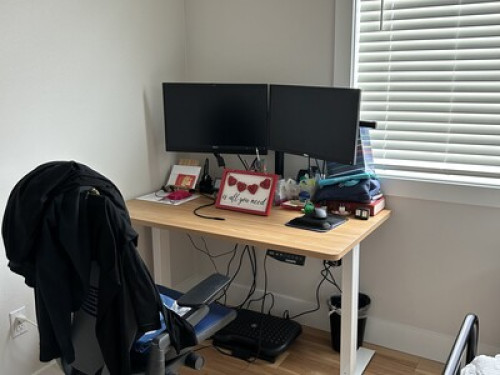 One bedroom with full bath