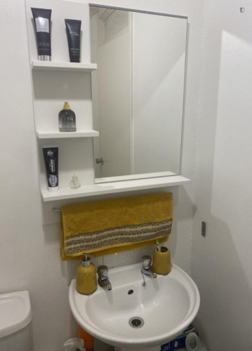 Spacious double bedroom in Dalmarnock