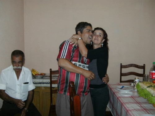 Fun and relaxed family