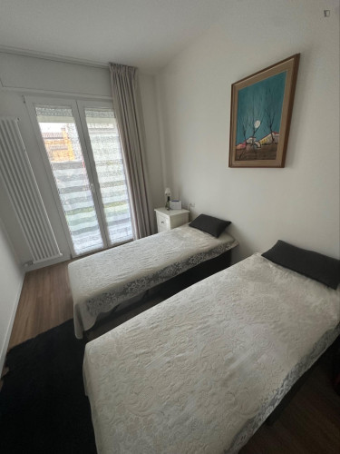 Comfortable 2-bedroom apartment with outdoor area well connected to the city center