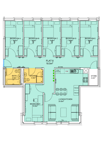  Flat 8  -  Stepney Lane, Anolha House  - Gallery -  4