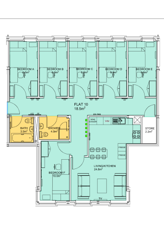  Flat 10  -  Stepney Lane, Anolha House  - Gallery -  4