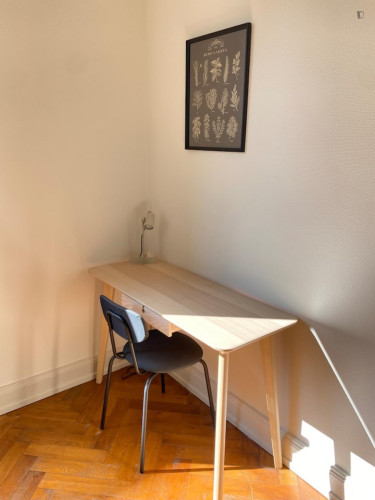 Spacious double bedroom in the Poincaré neighbourhood - Gallery - 6