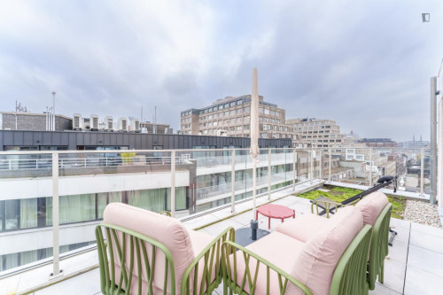 Comfy studio near Anvers-Central train station