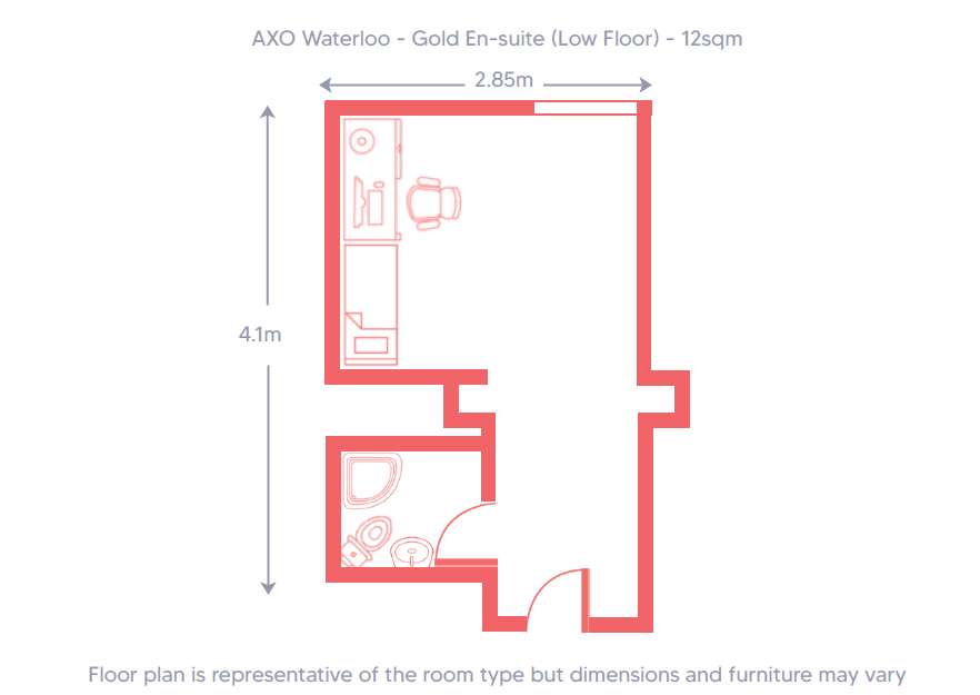  Gold Ensuite (Low Fl)  -  AXO Waterloo  - Gallery -  14