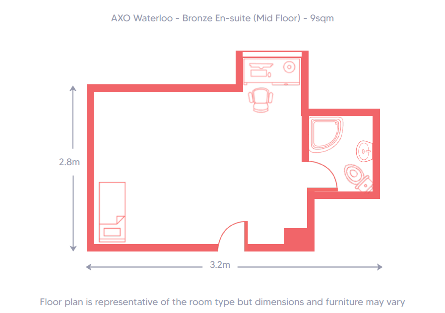  Bronze Ensuite (Mid Fl)  -  AXO Waterloo  - Gallery -  9