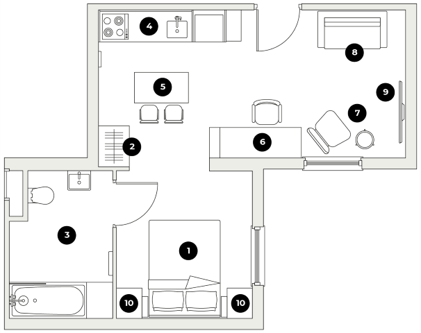 Premium #03 Studio - Canto Court - Gallery - 4