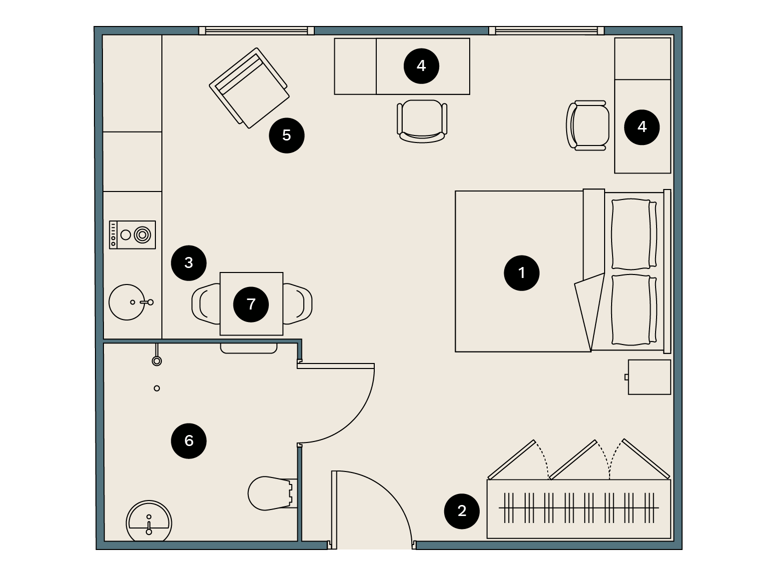  Deluxe Studio  -  Ravenscourt House  - Gallery -  8