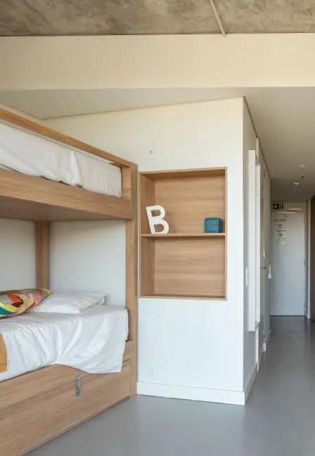  Twin Bedroom  -  micampus Porto Tower  - Gallery -  1