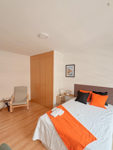 Appealing double bedroom well connected to the city center