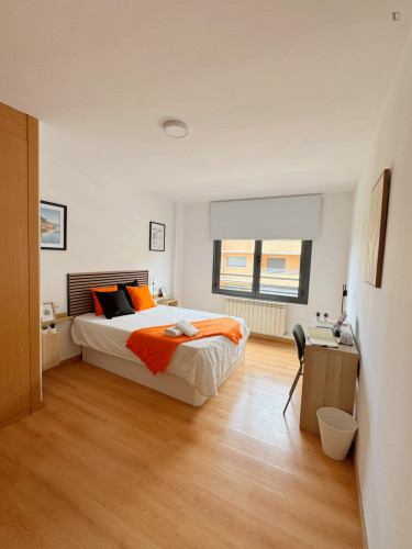Appealing double bedroom well connected to the city center