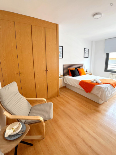 Appealing double bedroom well connected to the city center