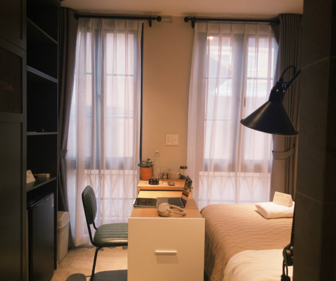  Lagom Studio (Single Occupancy)  -  Vibrant Coliving Residence at the Heart of Ho Chi Minh City in Da Kao Home  - Gallery -  14