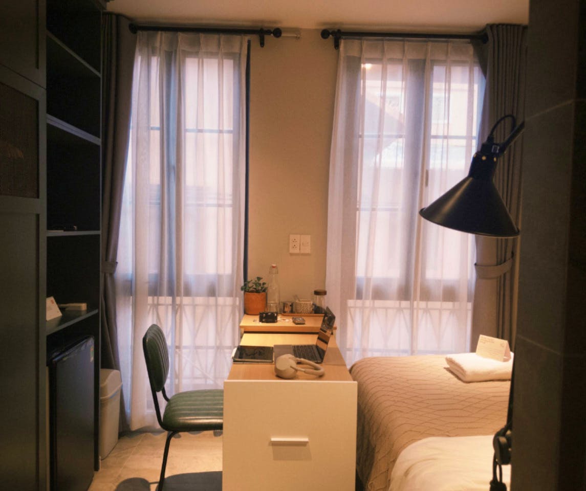  Lagom Studio (Single Occupancy)  -  Vibrant Coliving Residence at the Heart of Ho Chi Minh City in Da Kao Home  - Gallery -  2