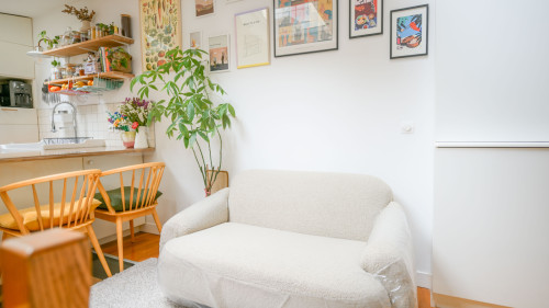 Bright, secure, and quiet loft with office, just a stone's throw from Montmartre
