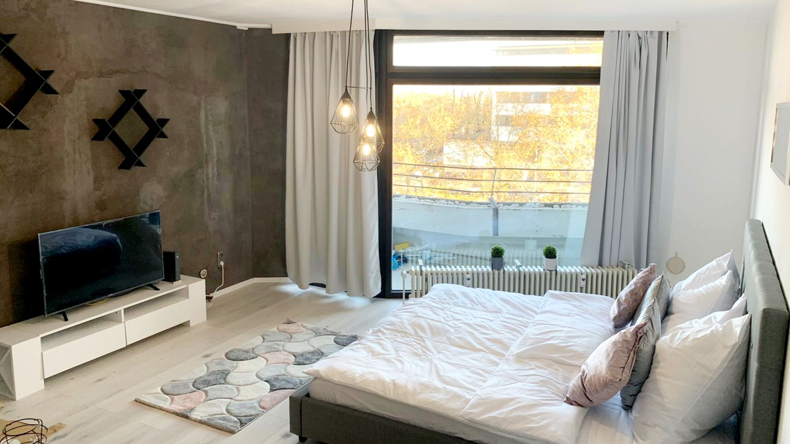 Business Studio @ Neckar Tower | River View | Washing Machine & Parking - 9