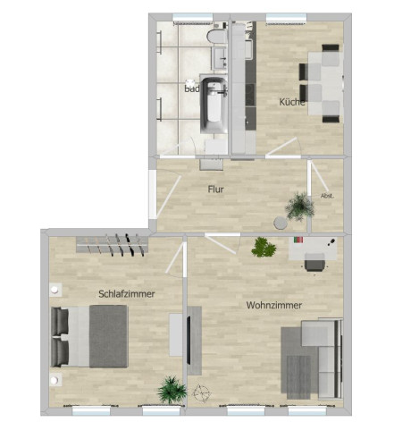 BROCKHEUS Apartments: Luxury Vista Apartment - Kitchen - WiFi - Smart TV - Gallery - 15