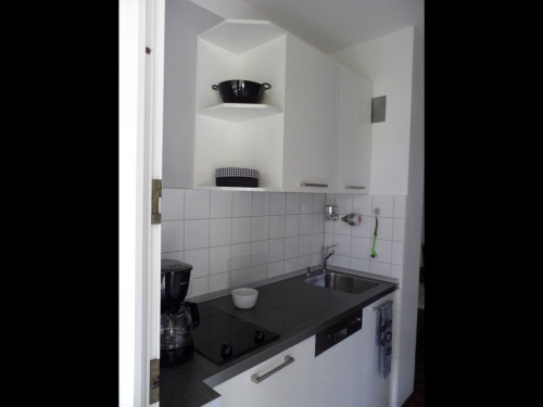 Very nice, well-kept, lovingly furnished one-room apartment with underground parking space in a top location in Münster for 1-2 people - Gallery - 7