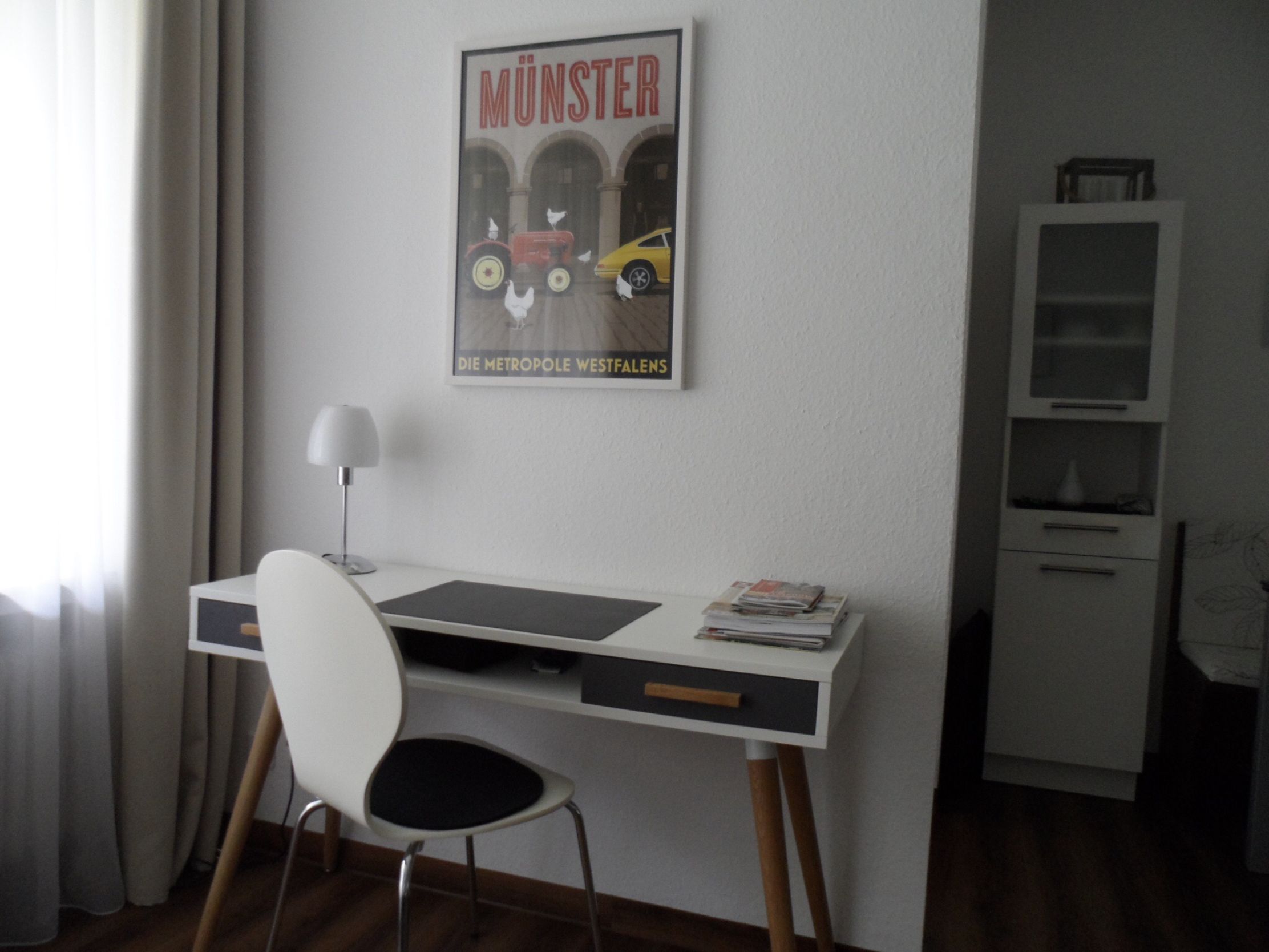 Very Nice, Well-Kept, Lovingly Furnished One-Room Apartment With Underground Parking Space In A Top - Very nice, well-kept, lovingly furnished one-room apartment with underground parking space in a top location in Münster for 1-2 people - Gallery - 7