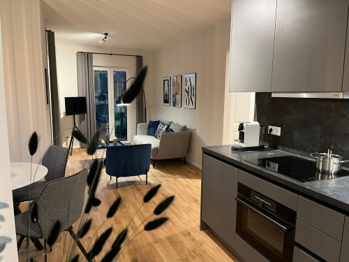Chic Open-Plan 2-Room Apartment with Designer Kitchen next to Sanssouci Park in Potsdam - Gallery - 29