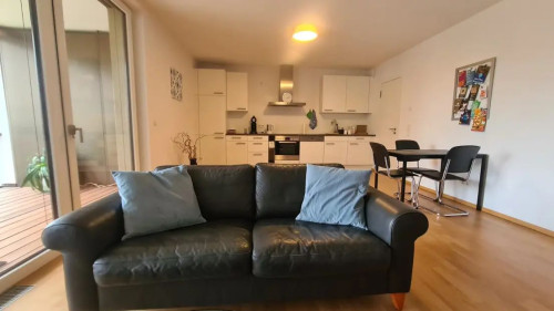 Stylish apartment on the dock new construction with balcony