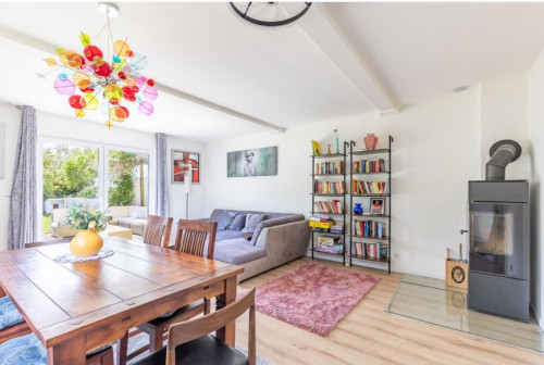 Completely renovated house with garden, fireplace ecological