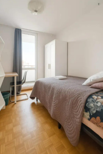 Single bedroom with BALCONY near Metro National Stadium 3