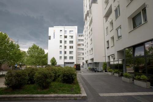 Pleasant single bedroom near the Stadion Narodowy metro