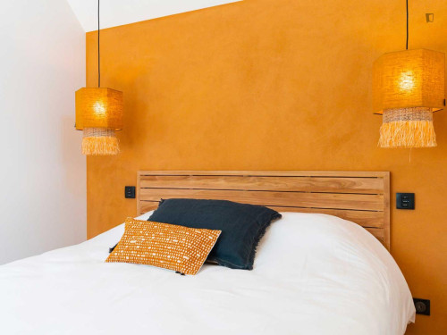 Neat double bedroom near Parc de la Chantrerie